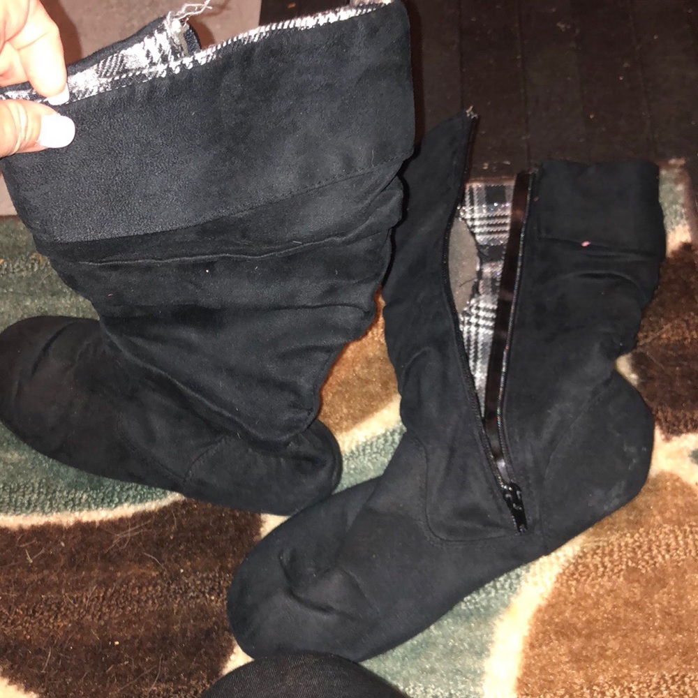 Super comfy black slouch boots size 5